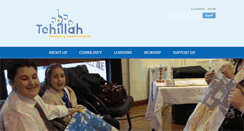 Desktop Screenshot of congregationtehillah.org